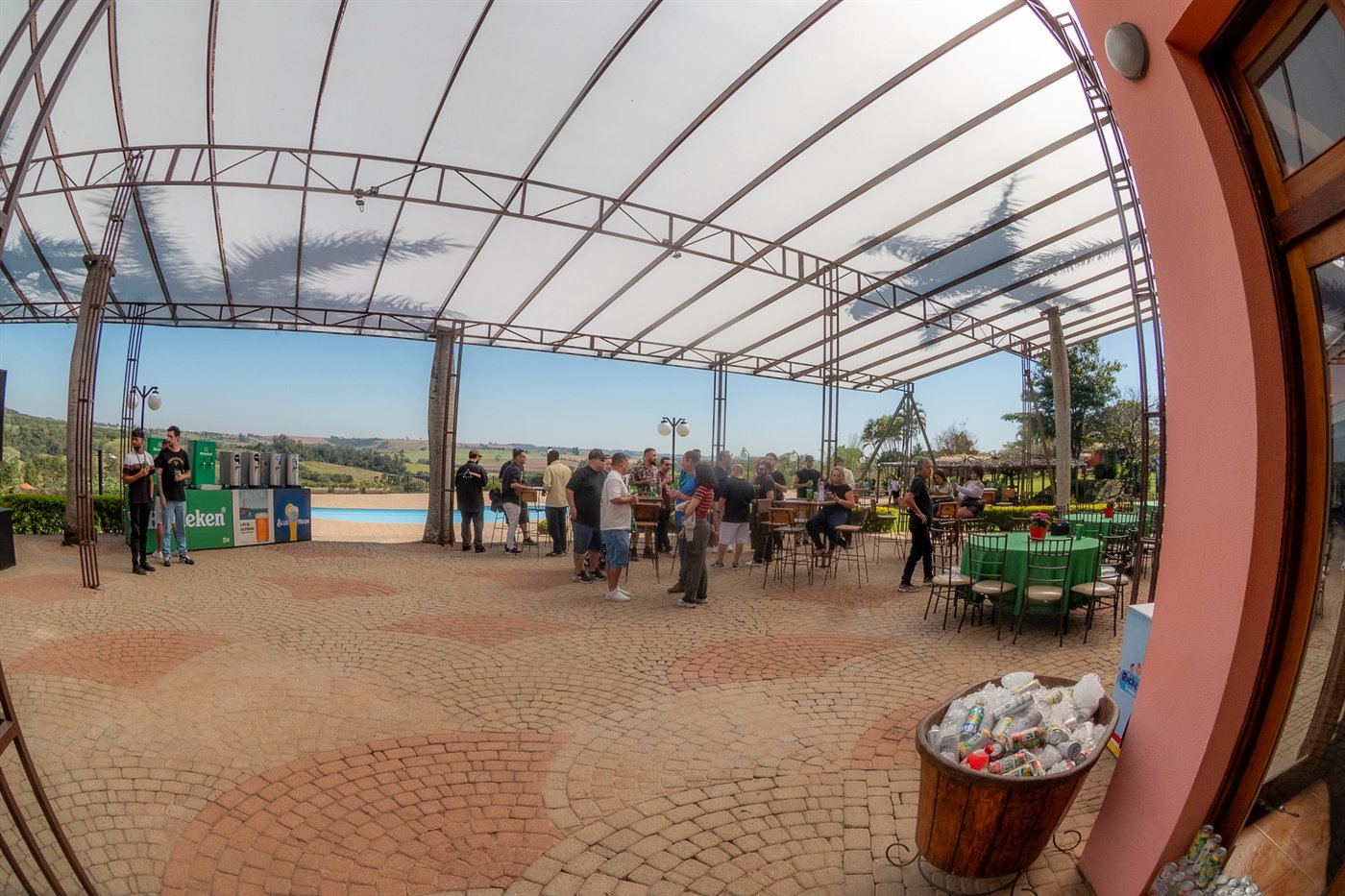 Estrutura e convidados do Heineken Celebrae